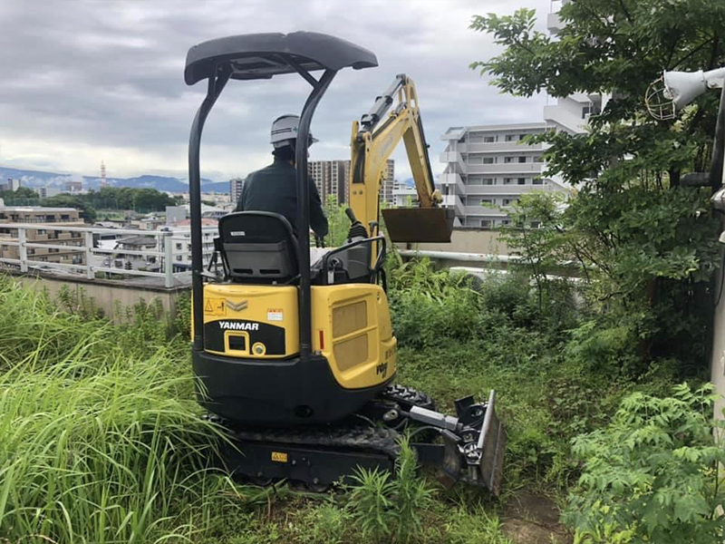 熊本屋上緑化撤去工事（令和3年6月完了）