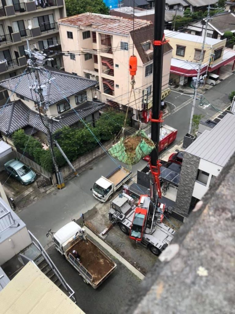 熊本屋上緑化撤去工事（令和3年6月完了）