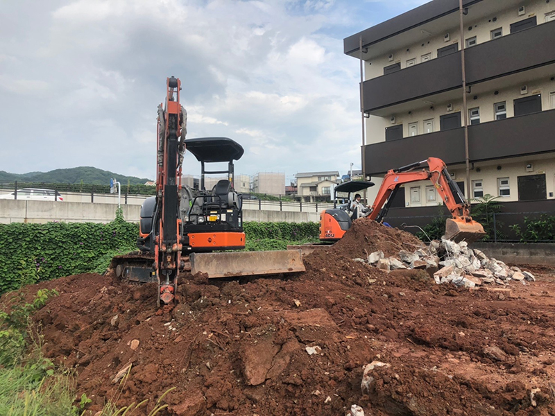 福岡東区宅地造成工事