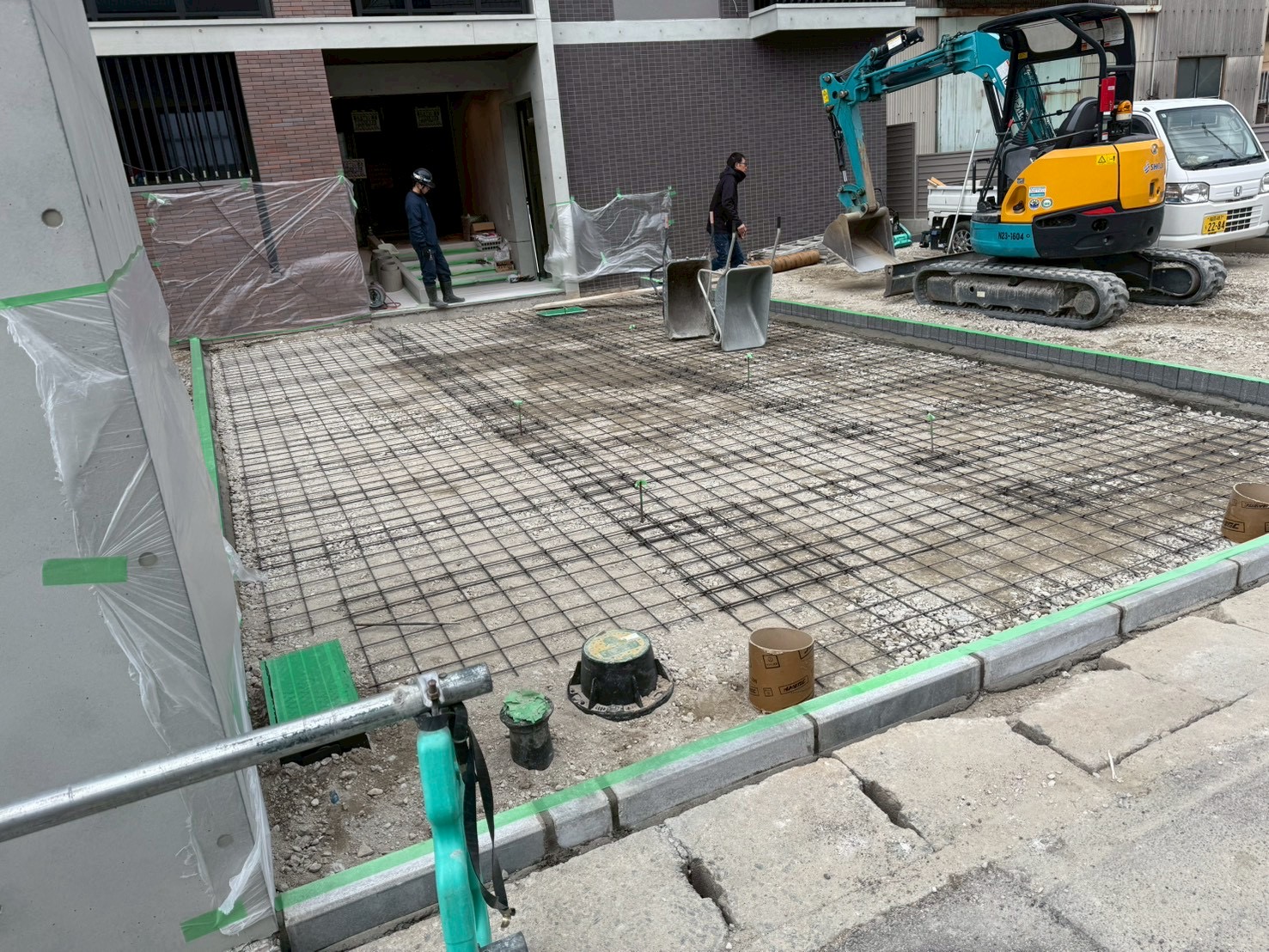 博多区マンション外構工事