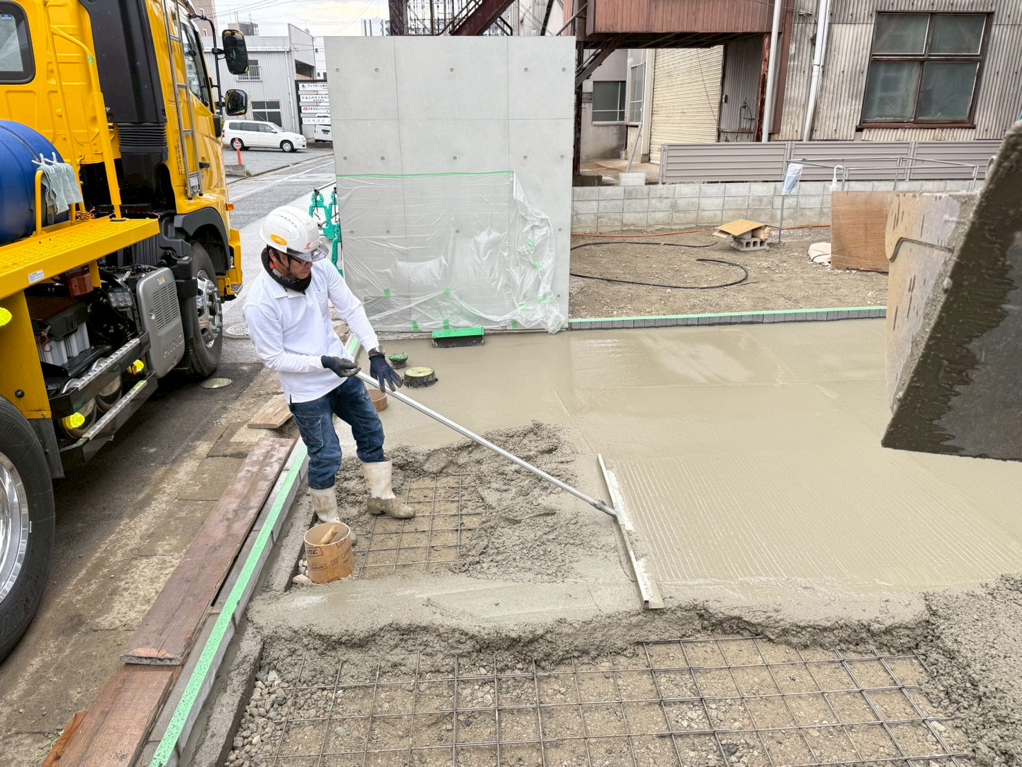 博多区マンション外構工事