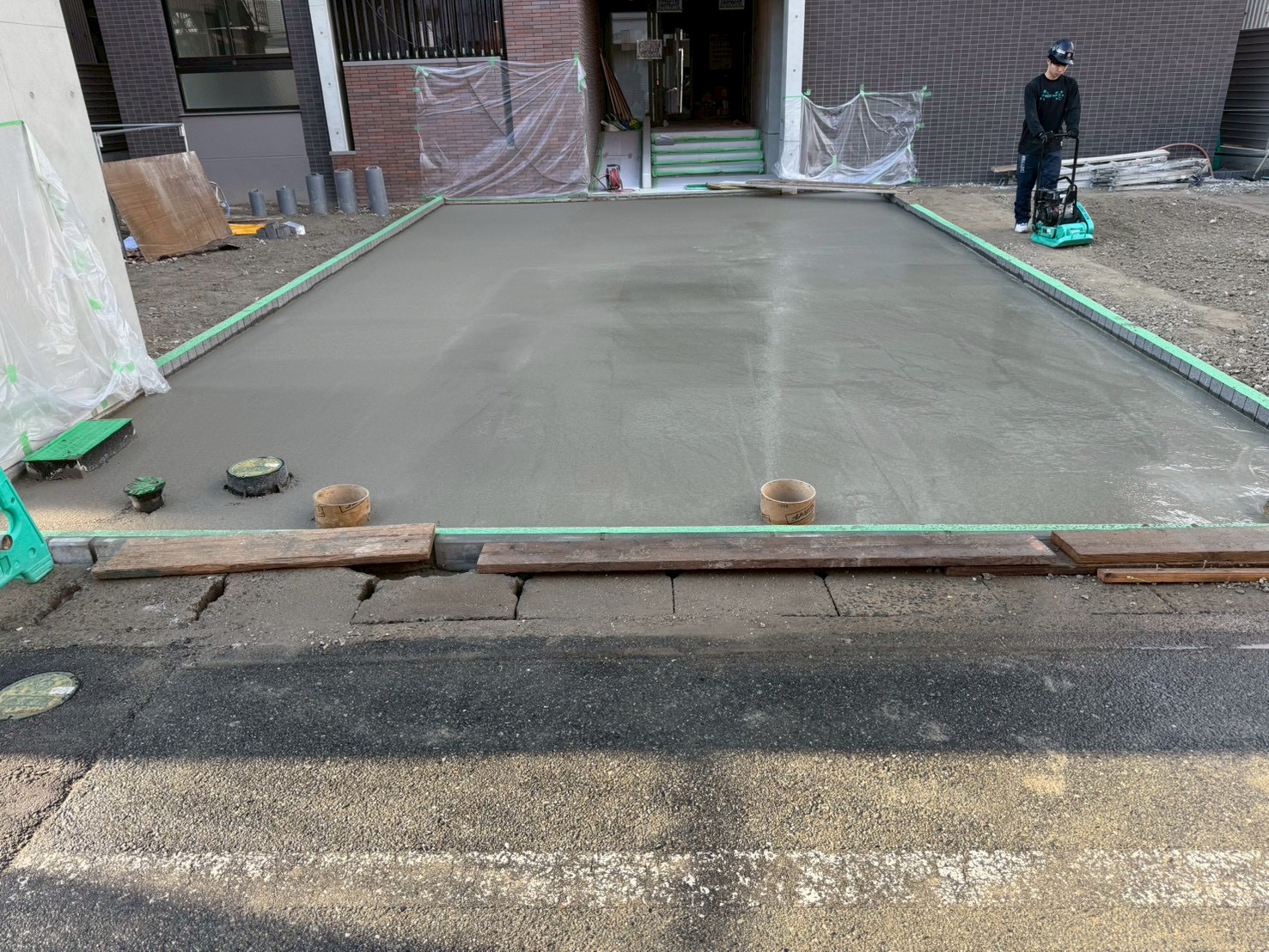 博多区マンション外構工事